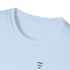 T-Shirt — "Get Connected" Signal Bars Cross Graphic