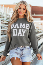 Lucille Sleeve Crewneck top Long Sleeve Top