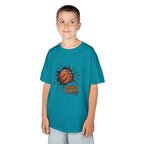 Kids Basketball Tee — Slam Dunk Graphic Shirt