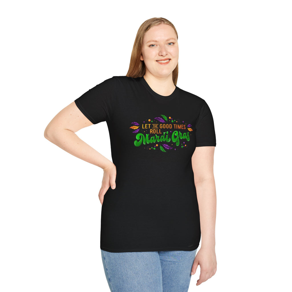 Mardi Gras T‑Shirt – "Let the Good Times Roll" Party Tee
