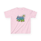 Kids Tee — "Stay Wild" Graffiti Daisy Graphic