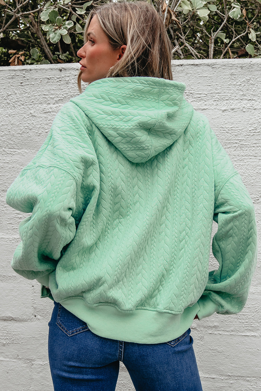 Promise Textured Baggy Hoodie