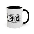 Created with a Purpose Ceramic Mug — Inspirational Ephesians 2:10 Coffee Cup