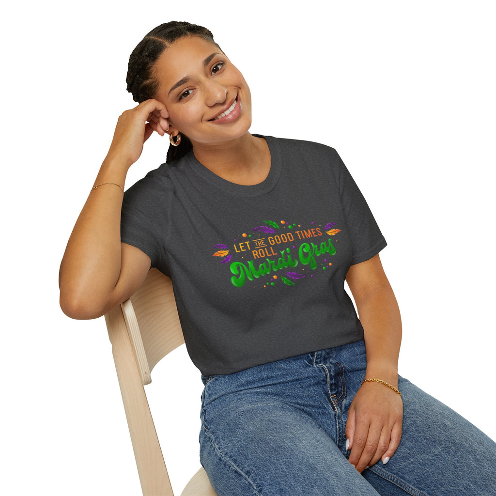 Mardi Gras T‑Shirt – "Let the Good Times Roll" Party Tee