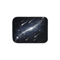 Galaxy Meteor Shower Sherpa Blanket — Cozy Space-Themed Throw