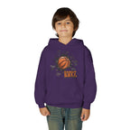 Youth Basketball Hoodie – "Basket Ball" Graphic Pullover for Kids