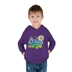 Toddler Hoodie — 'Stay Wild' Graffiti Daisy Pullover