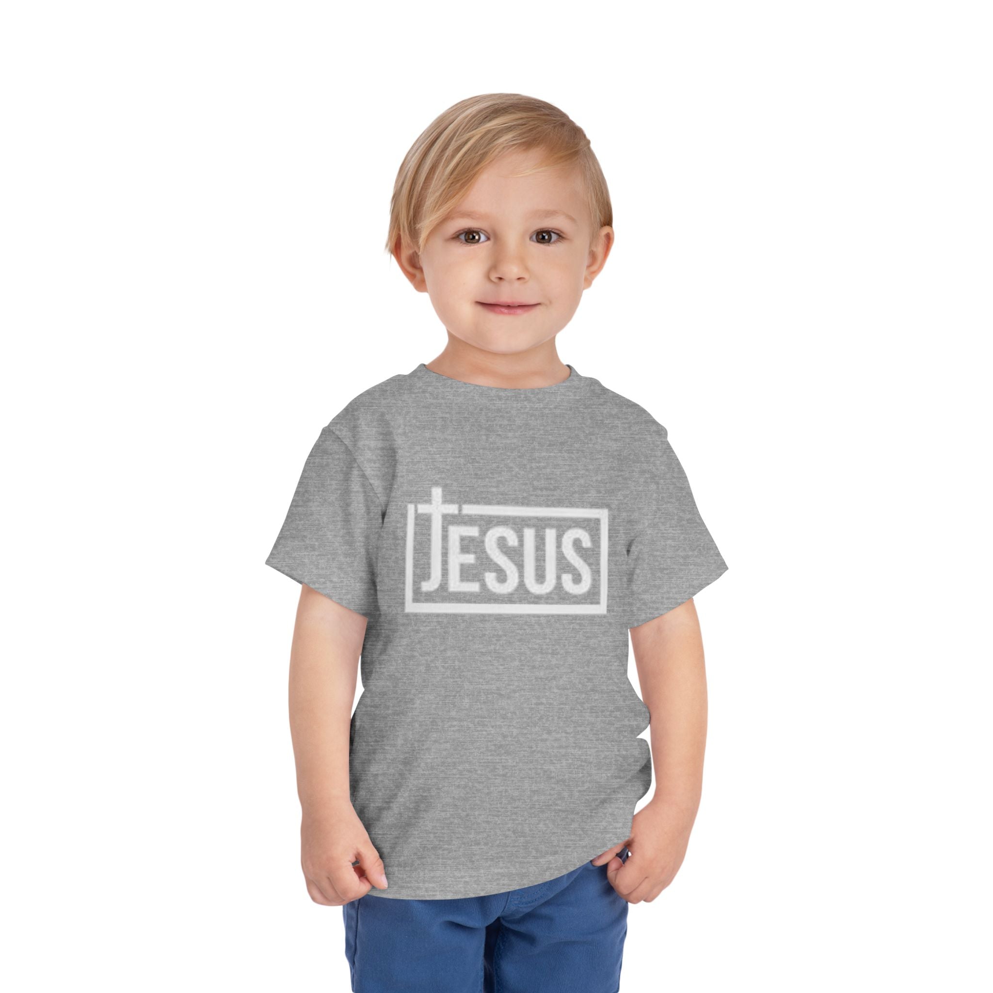 Toddler Tee - Jesus Box Logo Kids' Christian T-Shirt