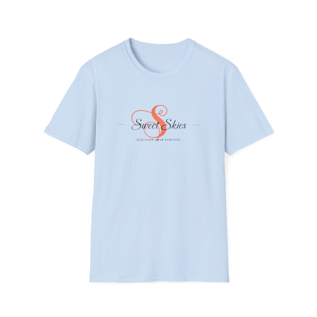 Sweet Skies Logo T-Shirt — Branded Crew Neck Tee