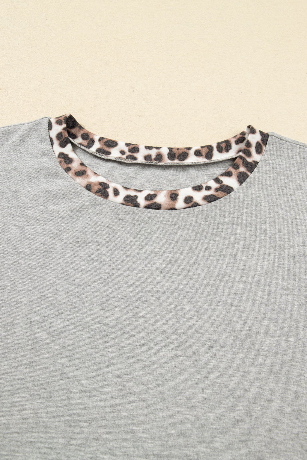 Leopard Patchwork PLUS Sweatshirt