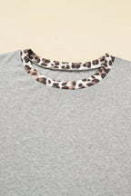 Leopard Patchwork PLUS Sweatshirt