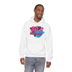 80's Made Me Hoodie — Retro 1980s Neon Graphic Pullover