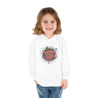 Toddler Hoodie — 'Dance Like a Weird' Colorful Graffiti Pullover