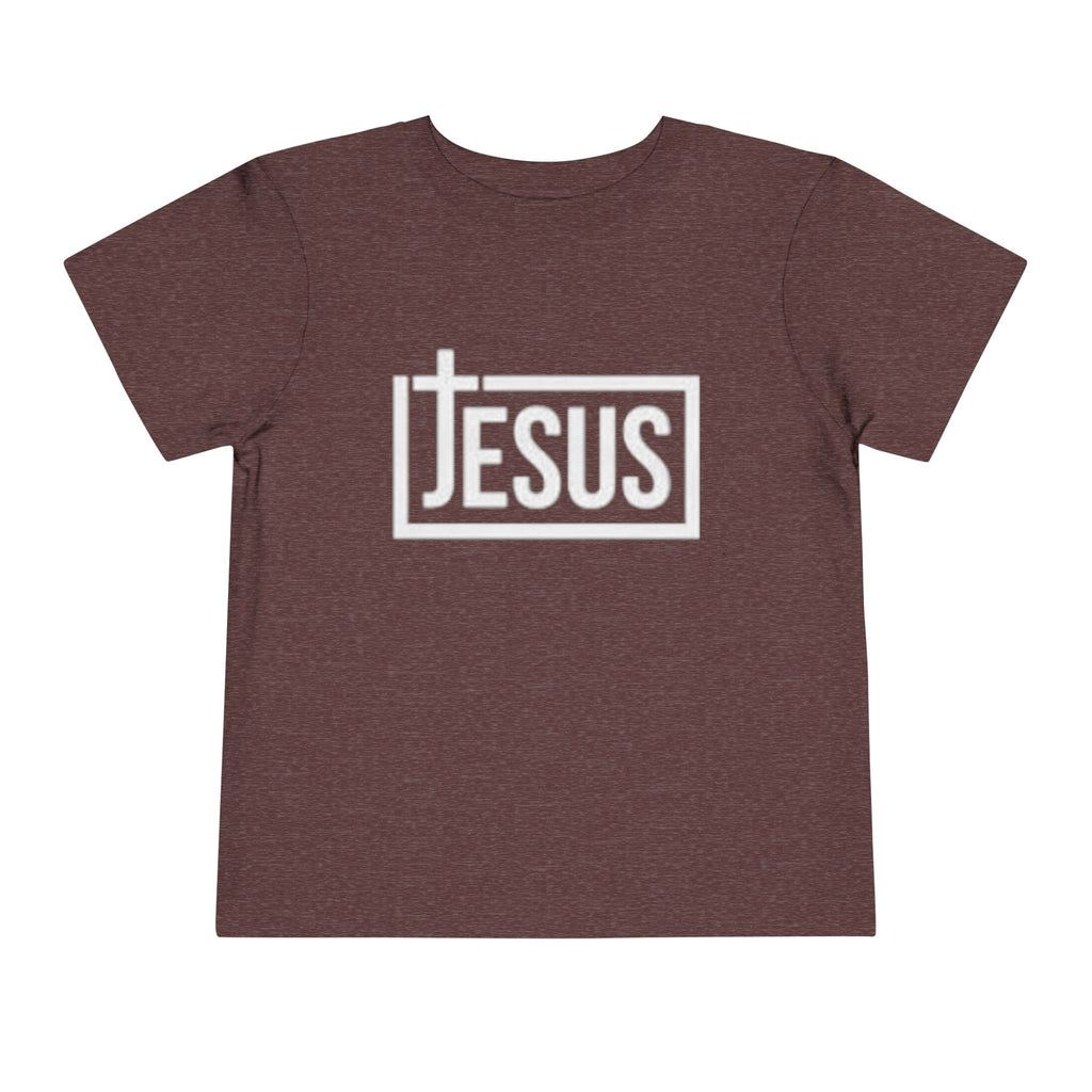 Toddler Tee - Jesus Box Logo Kids' Christian T-Shirt