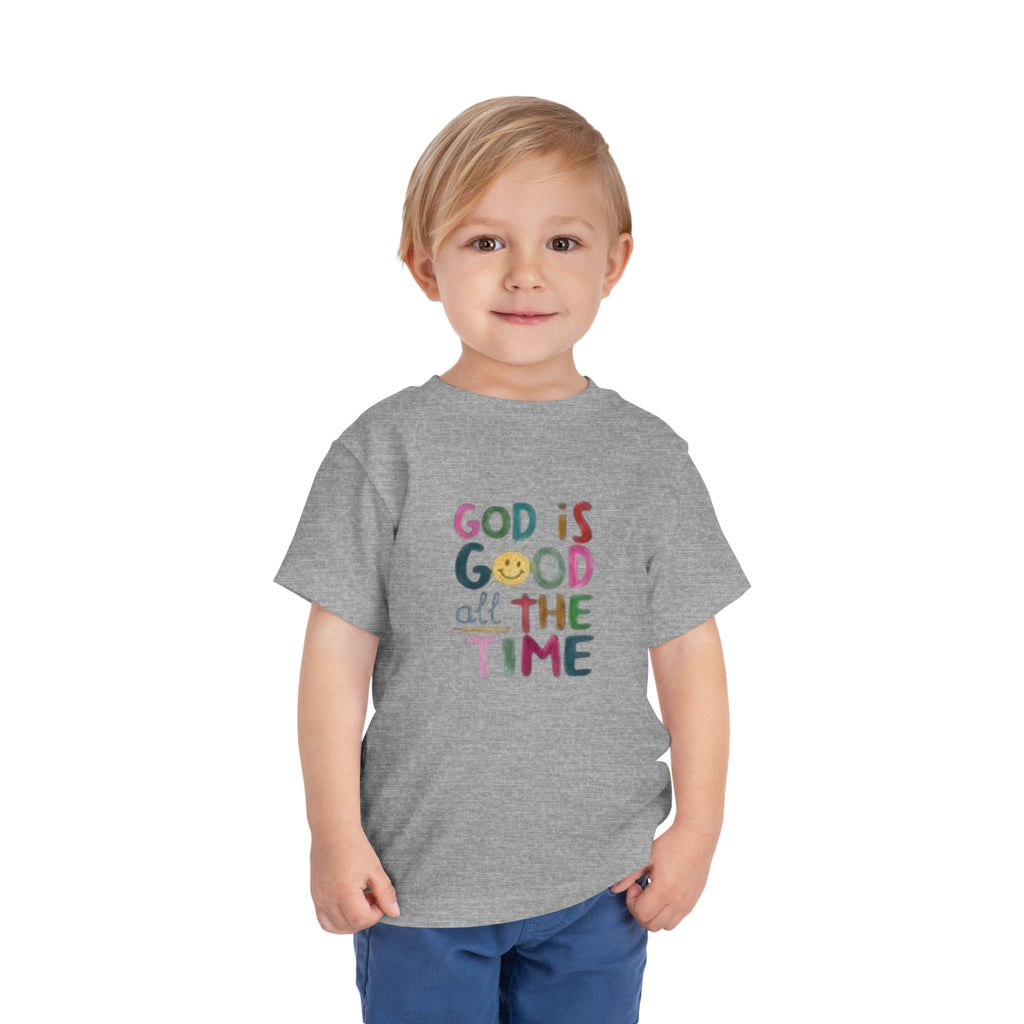 God Is Good All The Time Toddler Tee