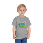 Toddler Tee - "Stay Wild" Graffiti Daisy Cute Kids T-Shirt