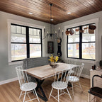 Black Metal 6 Light Candelabra Chandelier