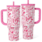 Heart Tumbler with Handle 40oz