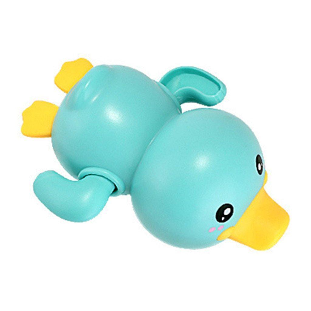 Bathroom Bath Shower Baby Clockwork Swimming Play Water Cute Little Yellow Duck Bathing Bathtub Toys For Kids