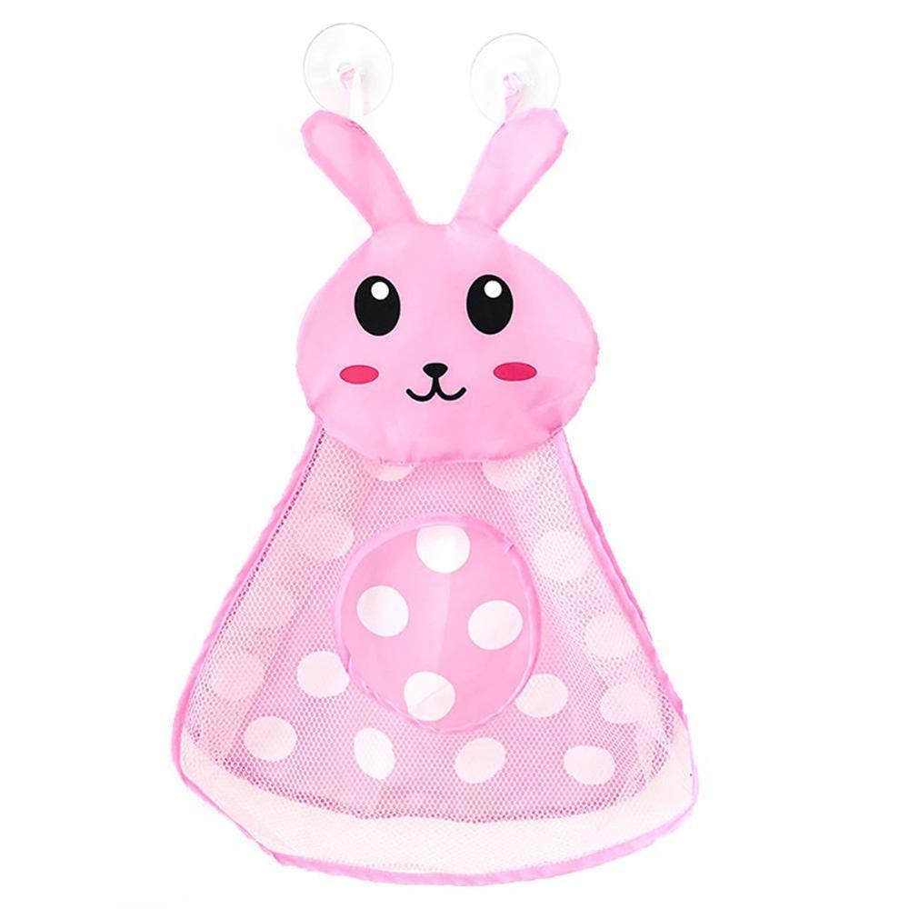 Baby Shower Bath Toys Little Duck Little Frog Baby Kids Toy Storage Mesh With Strong Suction Cups Toy Bag Net Bathroom Organizer