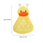 Baby Shower Bath Toys Little Duck Little Frog Baby Kids Toy Storage Mesh With Strong Suction Cups Toy Bag Net Bathroom Organizer