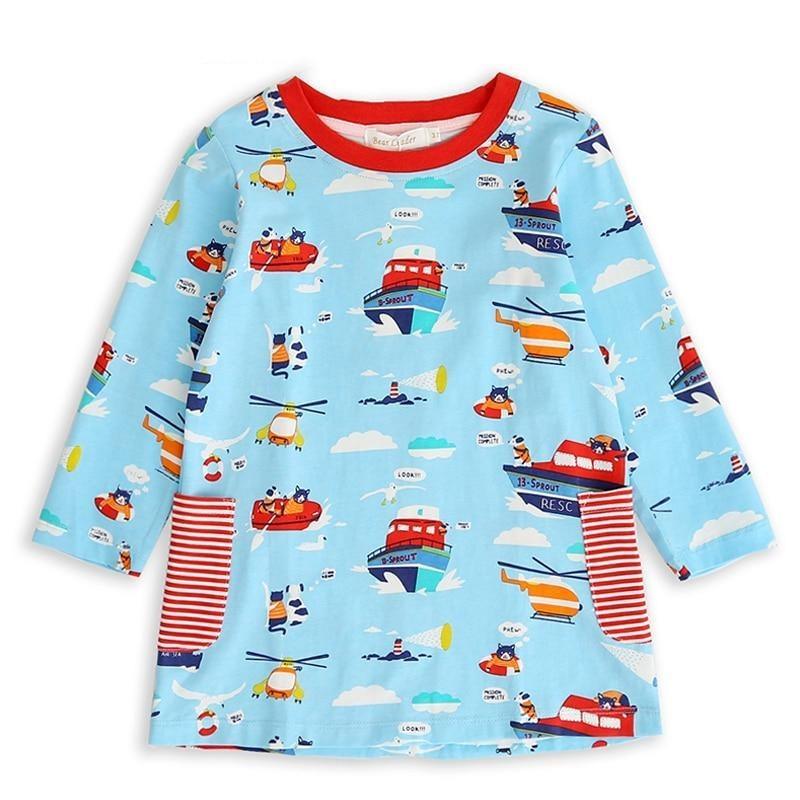 Fashion Autumn Baby Casual Outfits Children Soft Costumes Kids Cartoon Unique Design Perfect Gift