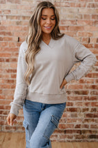 Aztec Embroidered Western Sweatshirt