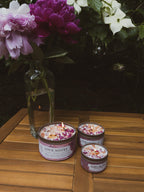 LOVE NOTES Rose + Pink Salt Candle