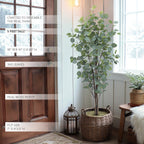 Tall Lifelike Potted Tree