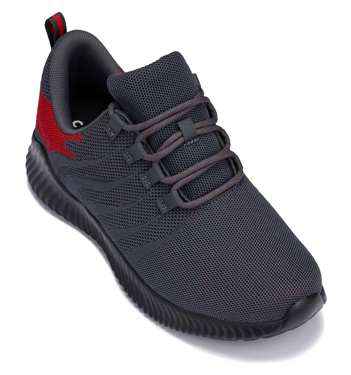 CALTO - Q218 - 2.8 Inches Taller (Grey/Red) - Ultra Lightweight