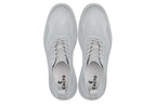 CALTO - X2640 - 2.8 Inches Taller (Pewter/Light Grey Sole) - Lace Up Casual Walker - Lightweight