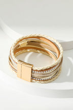 Ivyjana Braided Detail Buckle Bracelet