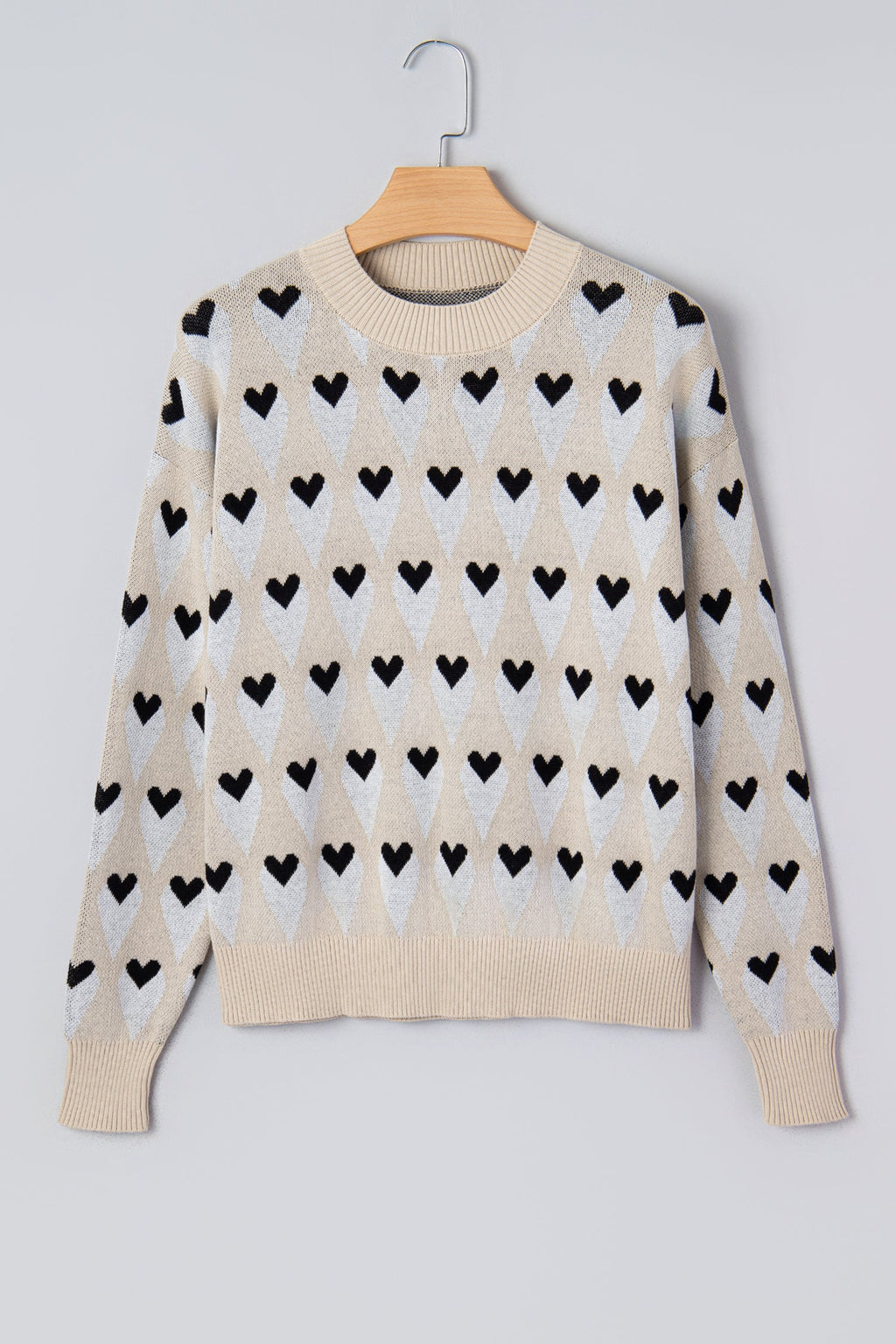 Loose Heart Sweater