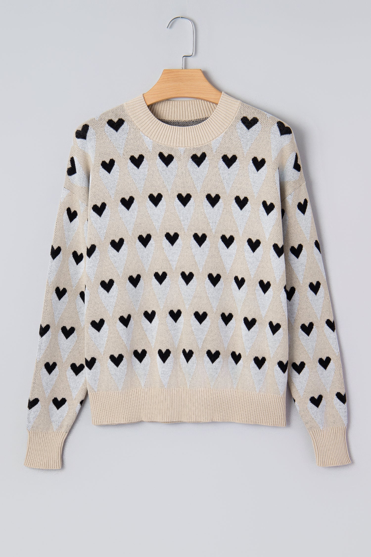 Loose Heart Sweater