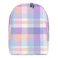 Pastel Grid Backpack
