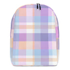 Pastel Grid Backpack