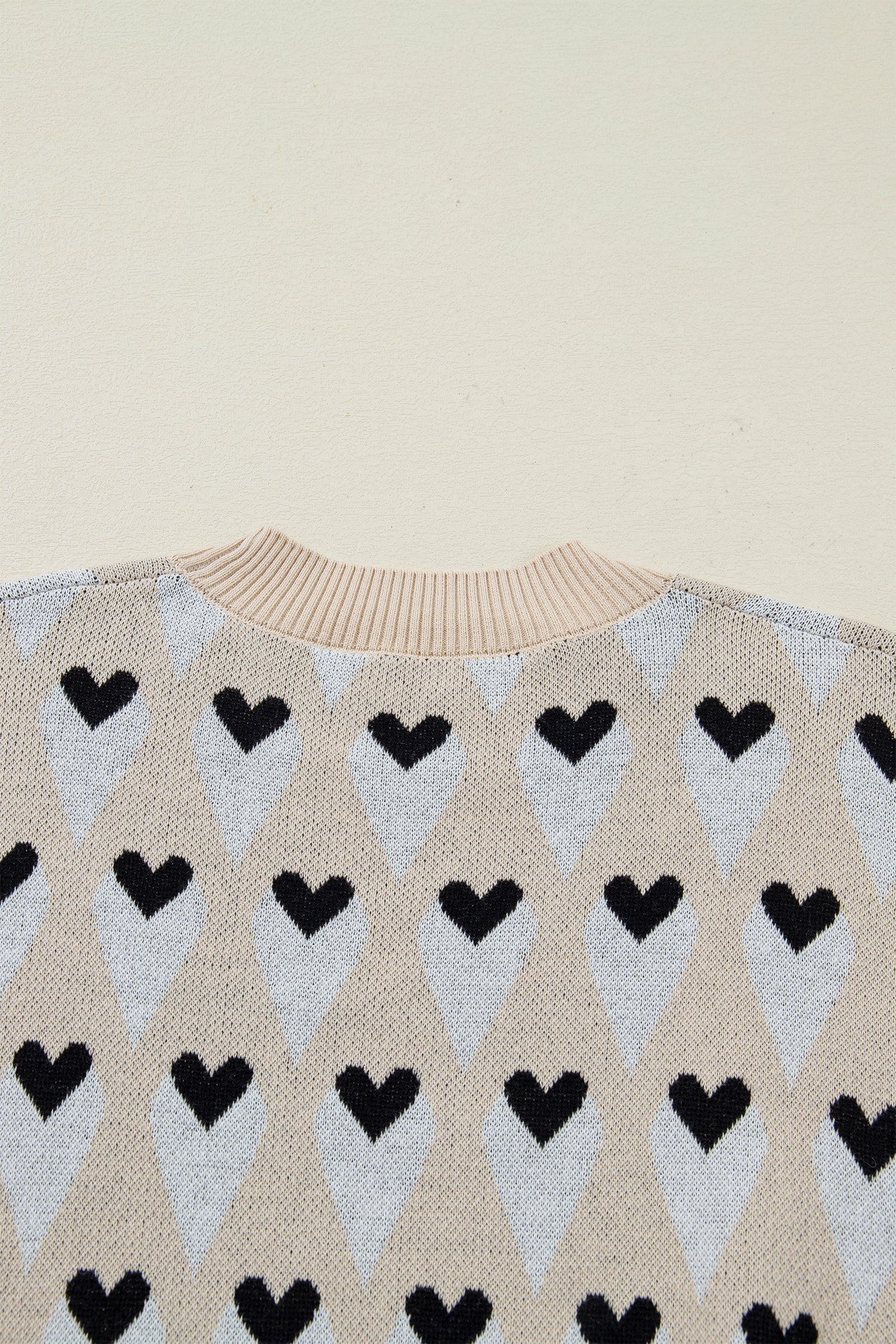 Loose Heart Sweater