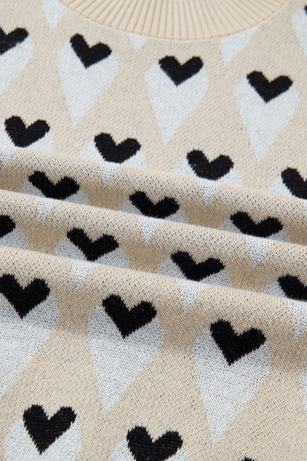 Loose Heart Sweater