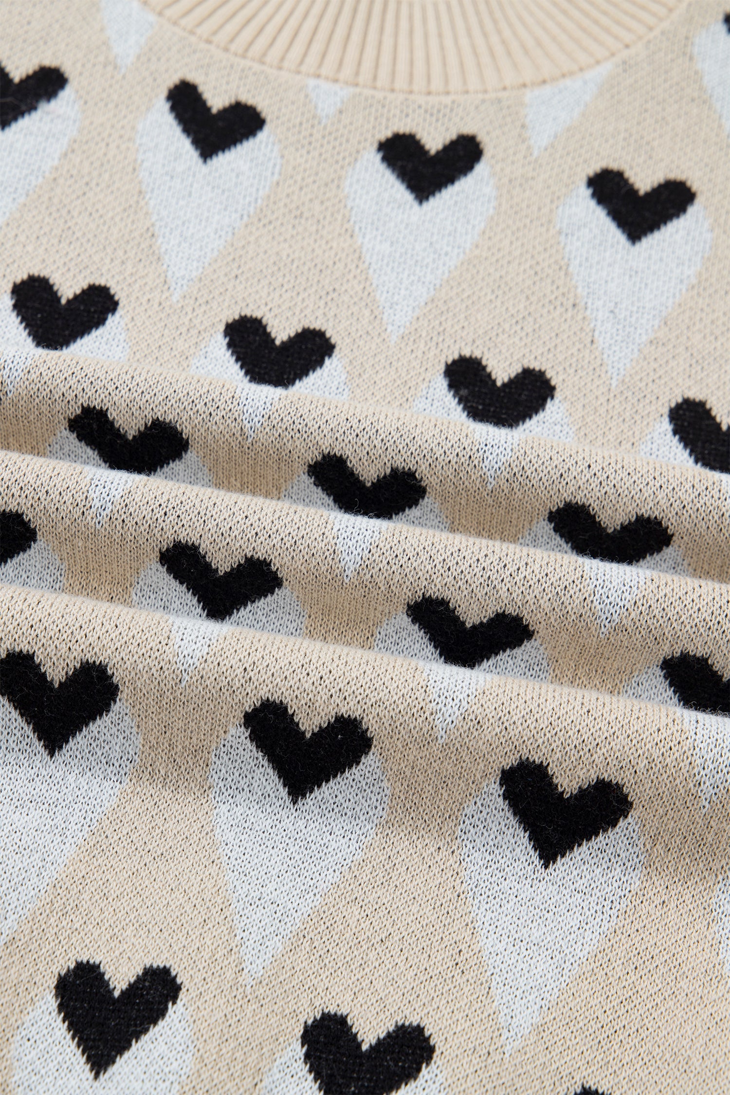 Loose Heart Sweater