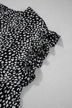 Danielle Back Tiered Flowy PLUS Blouse