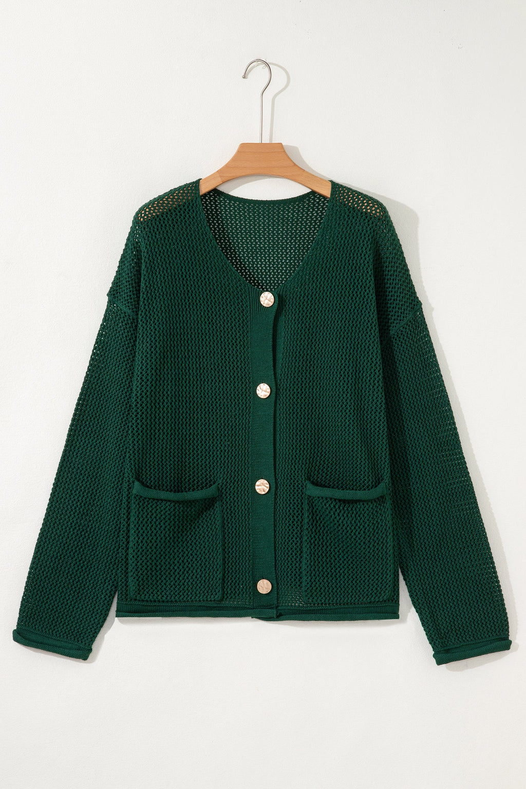 Green with Gold accent PLUS Cardigan