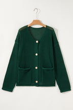 Green with Gold accent PLUS Cardigan