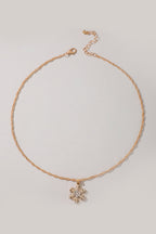 Kelsey Snowflake Christmas Fashion Necklace