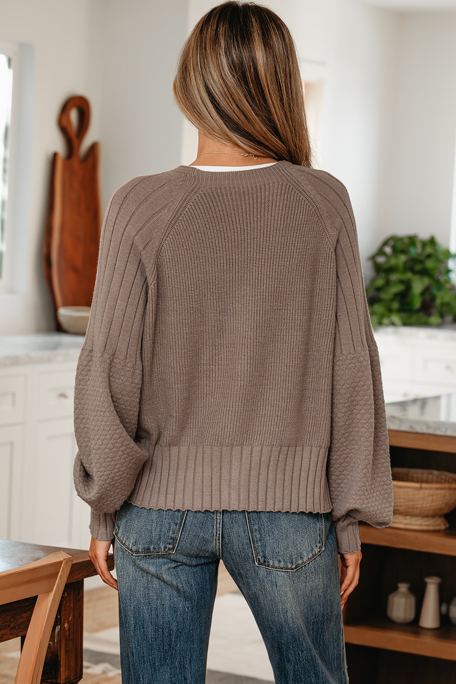 Textured Knit Cardigan