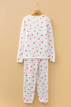 Valentine Heart Top and Pant Lounge Set
