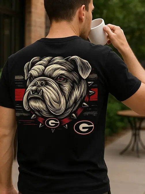 Bulldog Head Tee Shirt