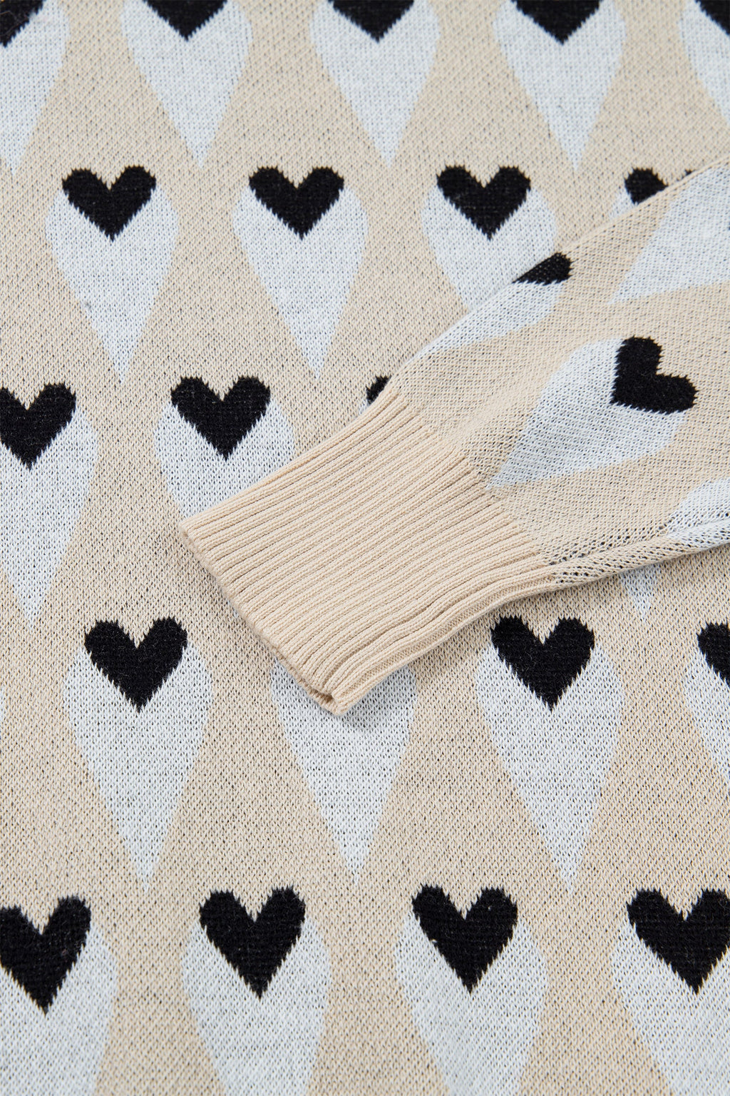 Loose Heart Sweater