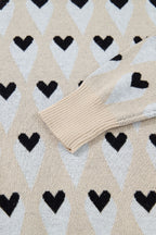 Loose Heart Sweater