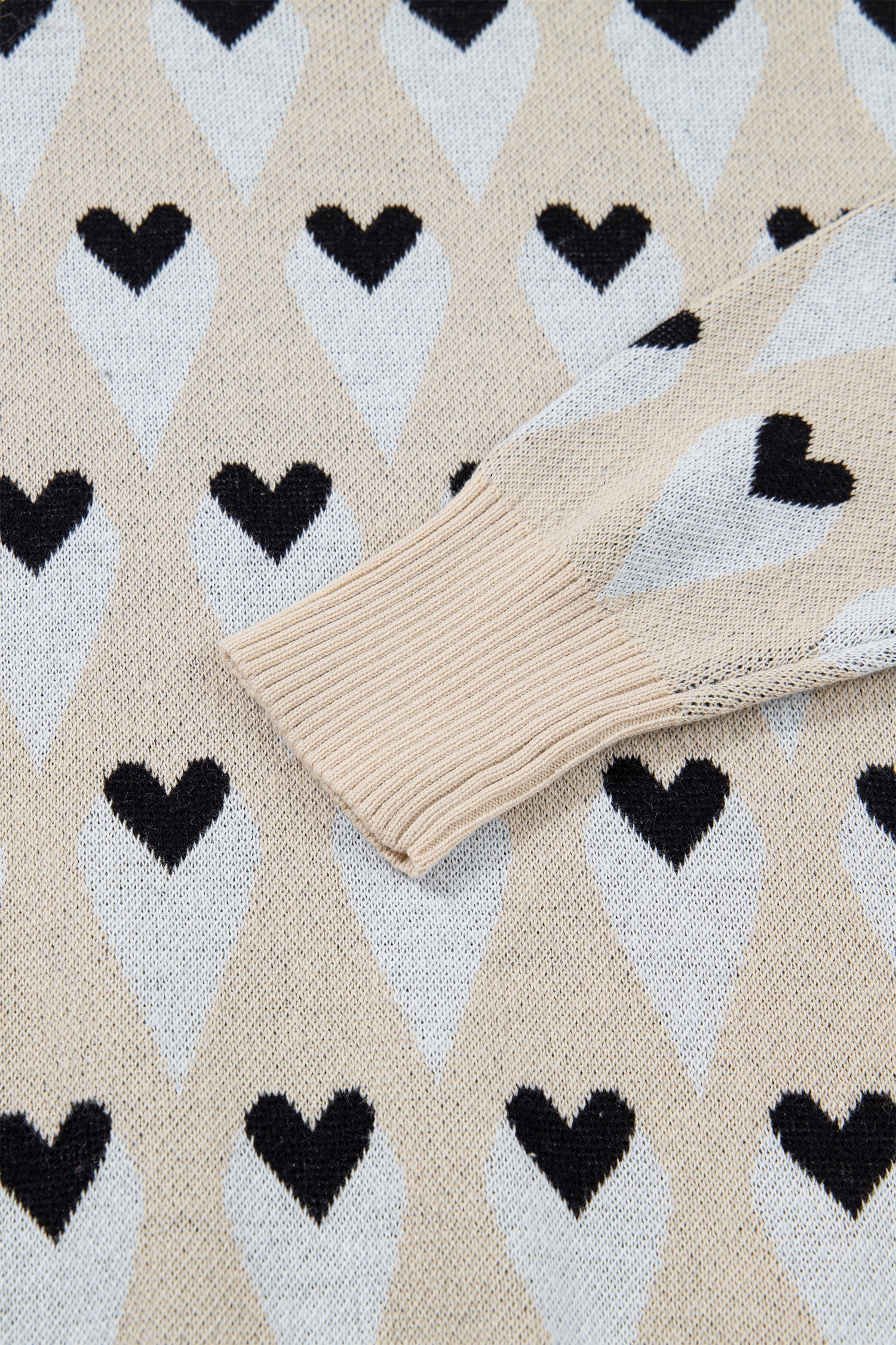 Loose Heart Sweater