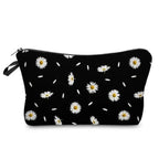 Elegant Multicolor Printed Large Capacity Pencil Case For Students Cute Cartoon Theme Stationary Cosmetic Bag